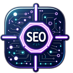 Skuteczna optymalizacja SEO dla stron firmowych - Gwarancja widoczności w Google Ikona symbolizująca pozycjonowanie stron w Google (SEO)